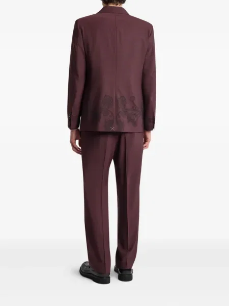 Geacă Etro cu model paisley gri