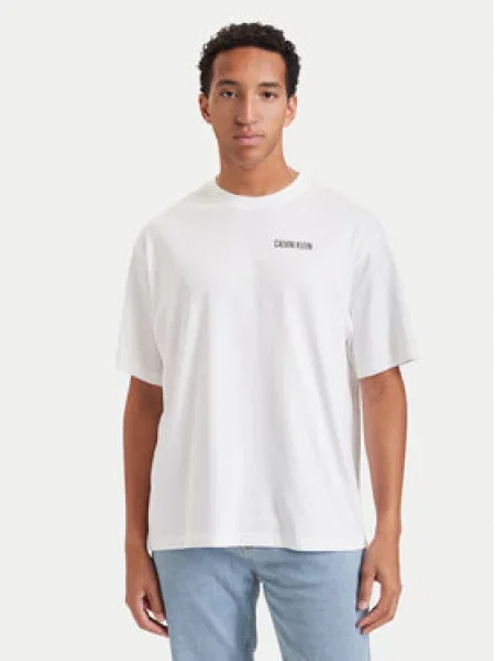 Tričko Calvin Klein Jeans bílé