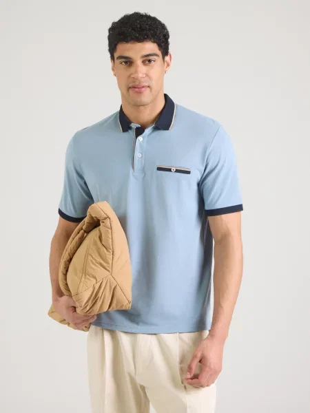 Jack & Jones Premium Majica svetlo / temno modra