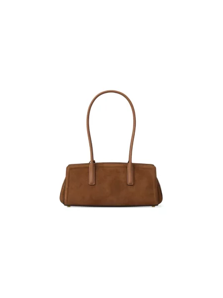 Michael Kors Geantă pe umăr Laila | piele întoarsă maro