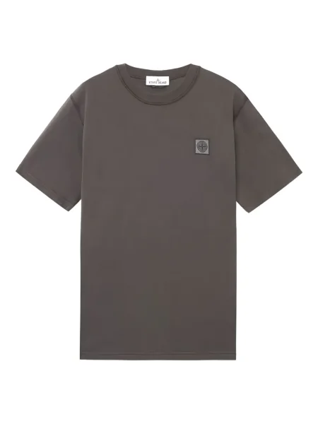 Koszulka Stone Island z kamieniami szara