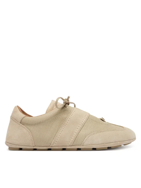 Sneakers BOSS Roxanne Bej negru