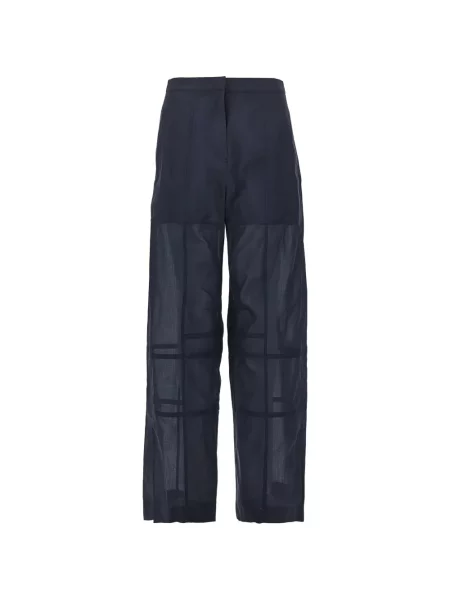 Pantaloni Jil Sander albastru