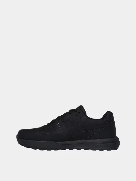 Кожаные кроссовки Skechers черные