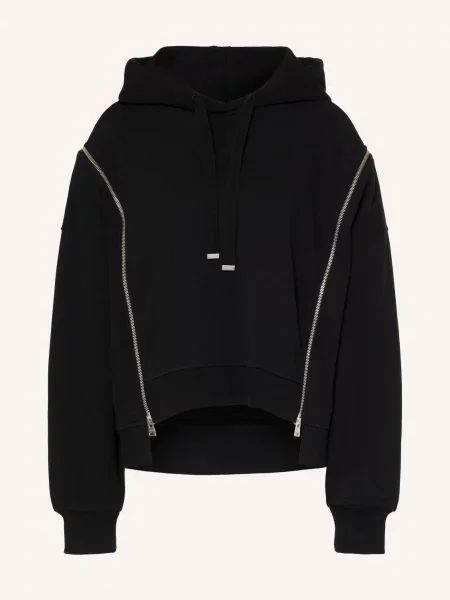 Allsaints Mikina S Kapucí Ciara černá