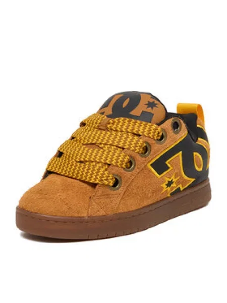 Tenisice DC Shoes EO-COURT GRAFFIK PUFF smeđa