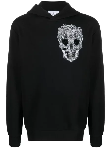 Hanorac cu glugă Philipp Plein negru