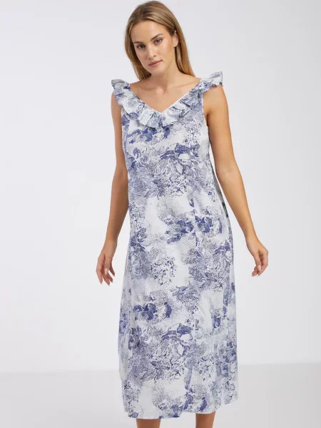 Rochie Jdy casual alb