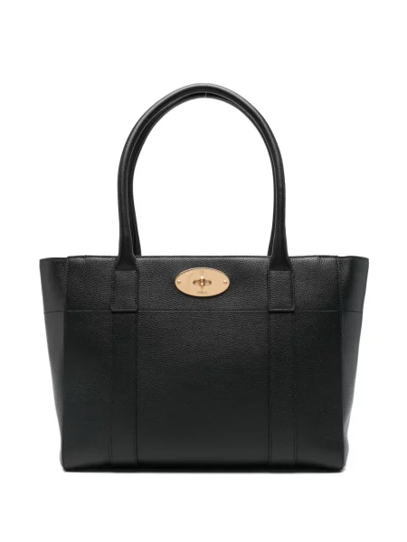 Geanta de piele Mulberry din piele negru