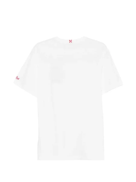Tricou Mc2 Saint Barth cu imagine alb