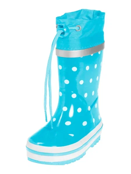 PLAYSHOES Cizme de cauciuc turcoaz alb