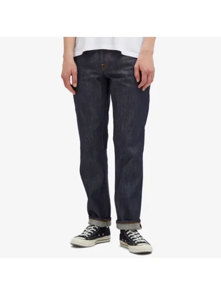 Jeansy Nudie Jeans niebieskie
