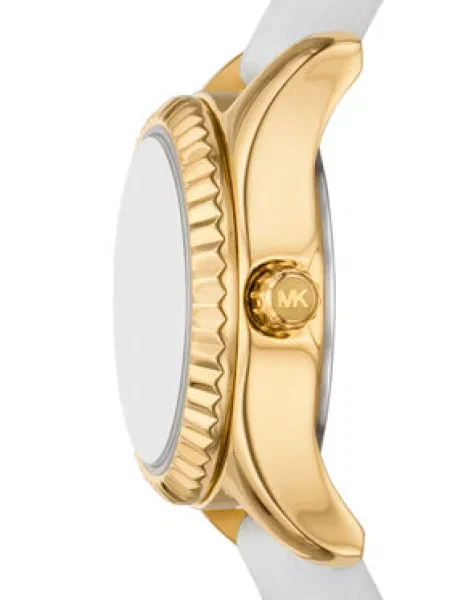MICHAEL Michael Kors Analogové hodinky LEXINGTON zlatá bílá