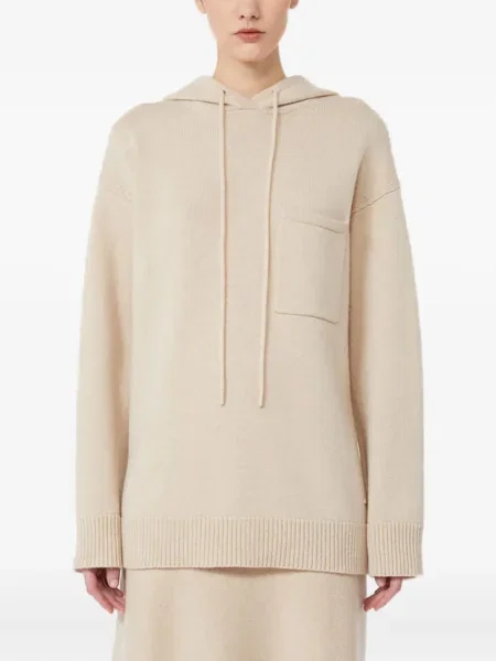 Sweter Max Mara z kapturem