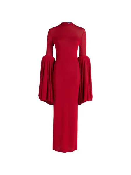 Lung rochie Jean Paul Gaultier roșu