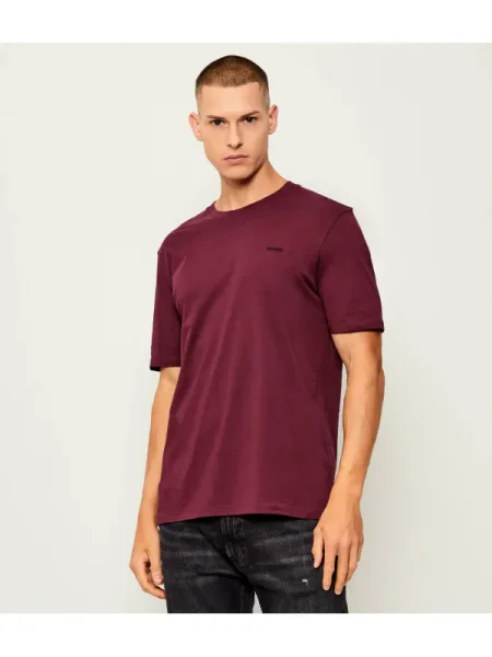 HUGO Tricou | regular fit bordo