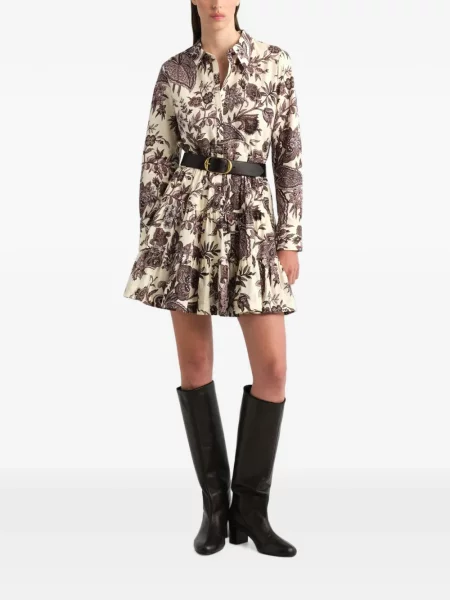 Rochie tip cămașă Cara Cara cu model floral cu imagine