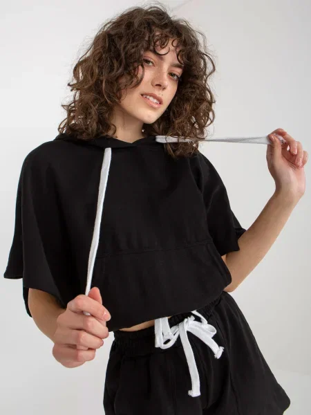 Суитчър Fashionhunters черно