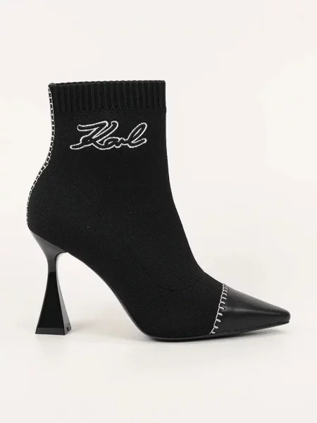 Боти Karl Lagerfeld DEBUT II с дебел черно