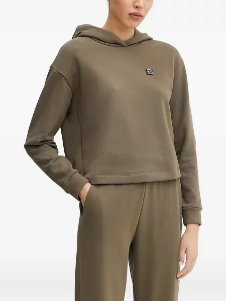 Hanorac cu glugă Armani Exchange verde