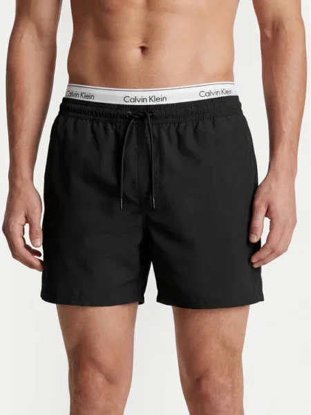 Calvin Klein Swimwear Úszónadrág fekete