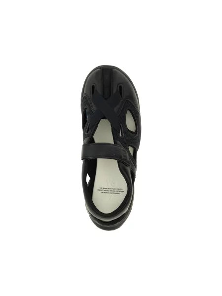 Sandały Y-3 skórzane czarne
