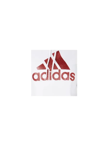 Leggings Adidas alergare cu model floral cu imagine roșu
