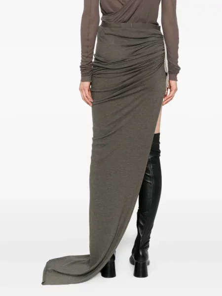 Fustă Rick Owens verde