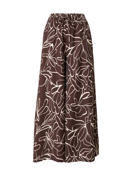 JDY Pantaloni JDYVENUS crem maro
