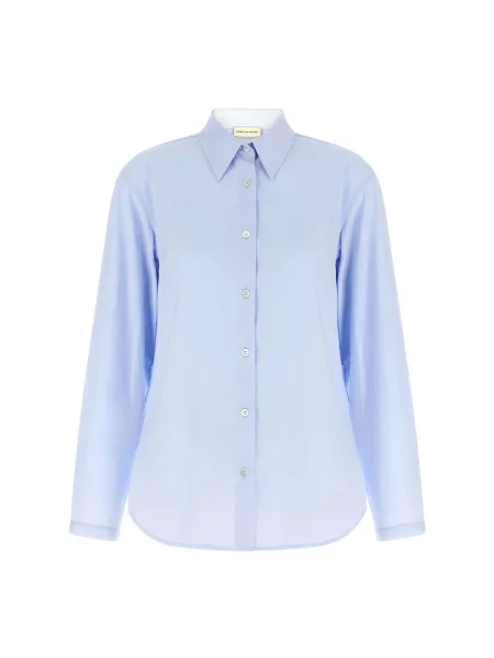 Koszula Dries Van Noten niebieska