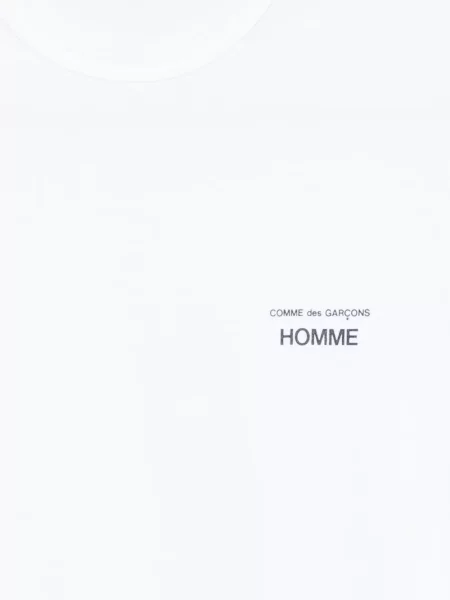 Μπλούζα Comme Des Garçons Homme Plus με σχέδιο λευκό