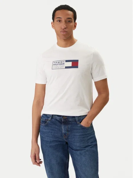 Tommy Hilfiger Póló Brand Love Box fehér