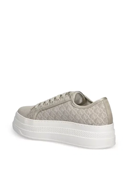 Sneakerși Armani Exchange cu platformă cu imagine