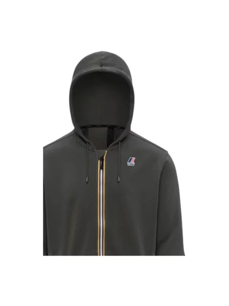 Bluza z kapturem K-way zielona
