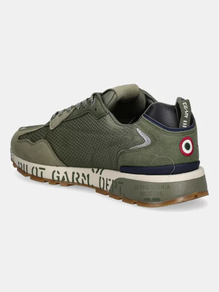Tenisky Aeronautica Militare SNEAKERS zelená