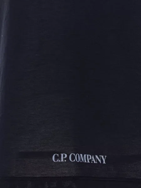 Μπλούζα C.p. Company με σχέδιο από ζέρσεϋ μαύρο