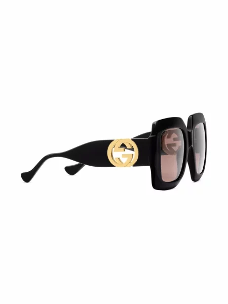 Sluneční brýle Gucci Eyewear hnědé