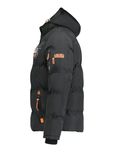 Turystyczna parka GEOGRAPHICAL NORWAY VERVEINE BLACK DB czarna