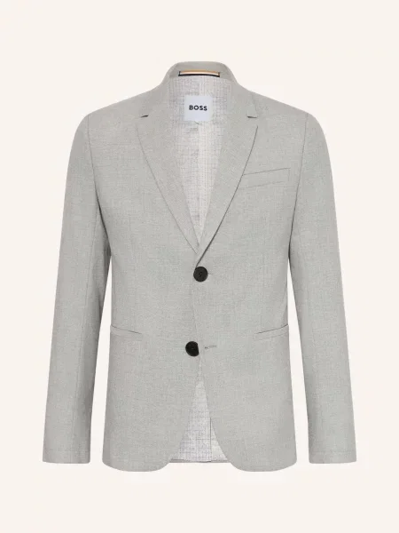 Boss Oblekové Sako grey šedé