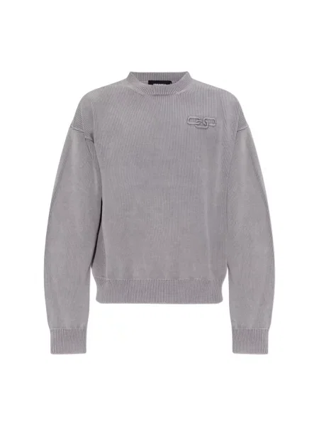 Sweter Dsquared2 z logo szary