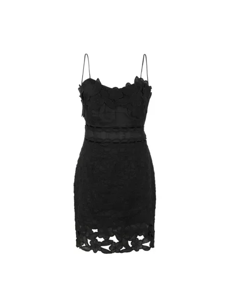 Sukienka mini Isabel Marant koronkowa czarna