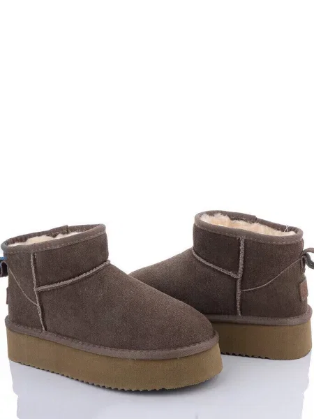 Замшевые сапоги Itts коричневые