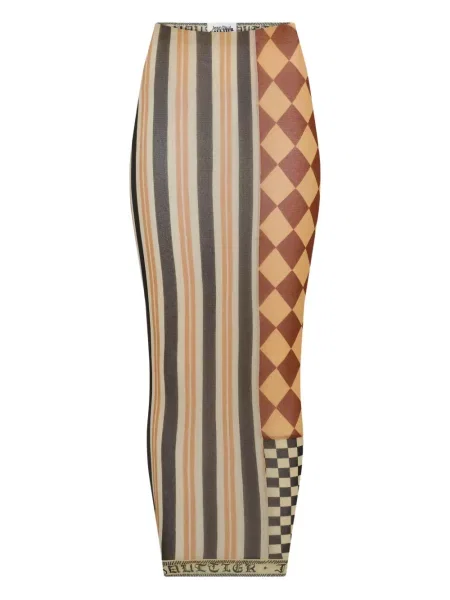 Fusta maxi Jean Paul Gaultier cu imagine