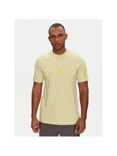 Adidas Póló Z.N.E. Regular Fit sárga