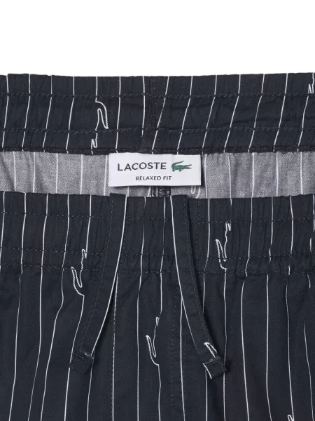 Pantaloni scurți Lacoste cu imagine albastru