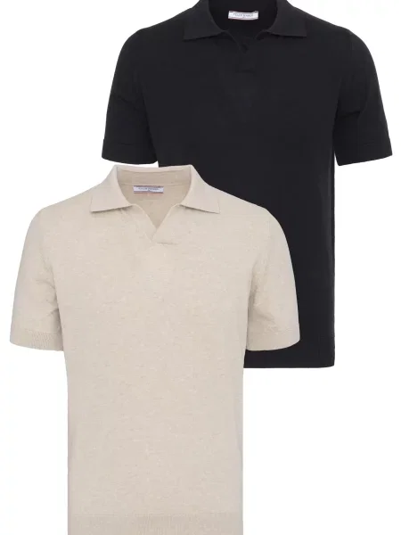 Felix Hardy Tricou bej deschis negru