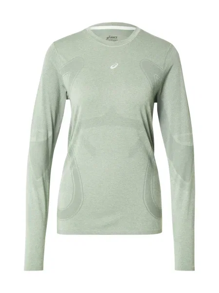 Běžecké tričko Longsleeve ASICS Road Seamless LS blue/whisper green modré