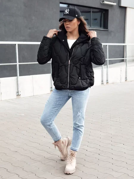 Kurtka zimowa WINDGLAM Dstreet czarna