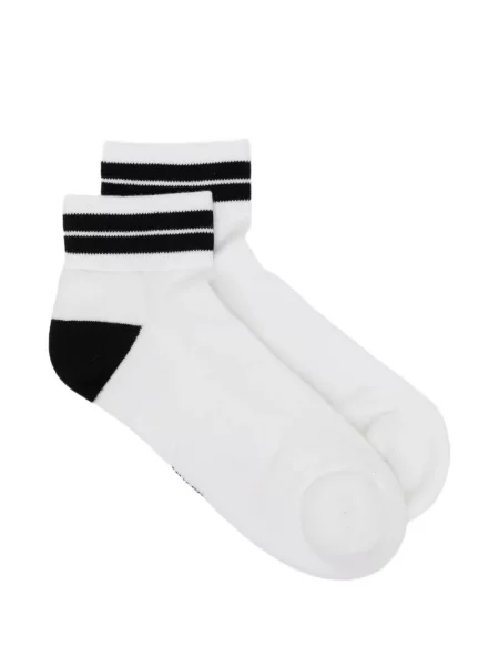 Șosete Zegna cu dungi alb