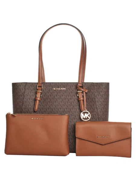 Kabelka Michael Michael Kors hnedá